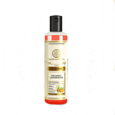 Khadi Natural Orange and Lemongrass Body Wash 210g
