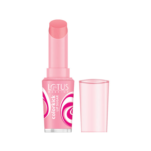 Lotus Colorkick Exfoliating Hydrating Lip Sugar Spf 20 Coral