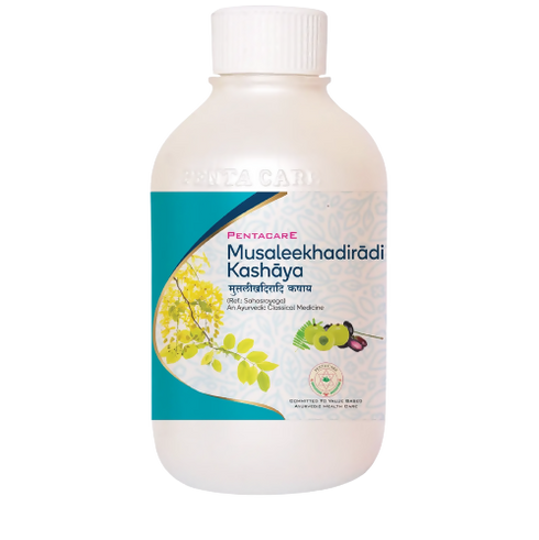 Pentacare Ayurveda Musaleekhadiradi Kashaya