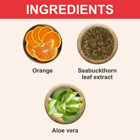 Bodyherbals Vitamin C Brightening Booster Orange Shower Gel