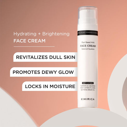 Kimirica Hydrating + Brightening Face Cream 50g