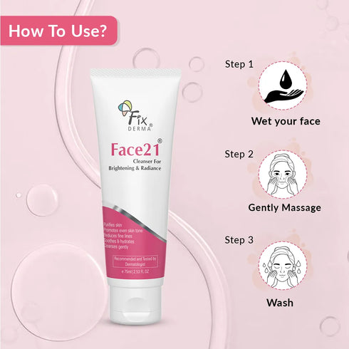 Fixderma Skincare Face 21 Cleanser For All Skin Types