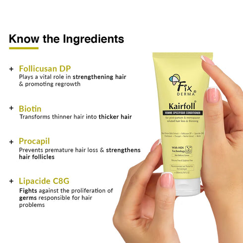 Fixderma Skincare Kairfoll Femme Specifique Conditioner
