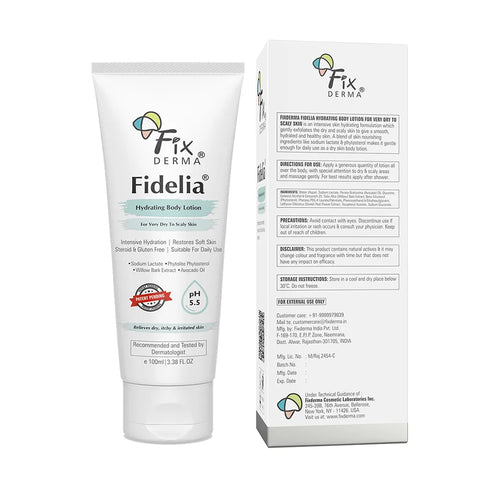 Fixderma Skincare Fidelia Hydrating Body Lotion For Dry Skin