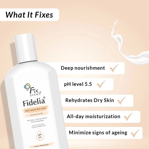 Fixderma Skincare Fidelia Daily Moisture Body Lotion