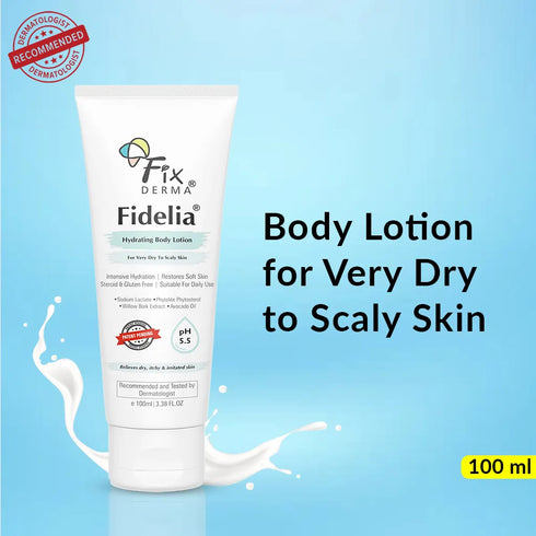 Fixderma Skincare Fidelia Hydrating Body Lotion For Dry Skin