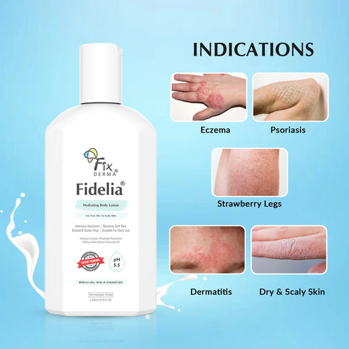 Fixderma Skincare Fidelia Hydrating Body Lotion For Dry Skin
