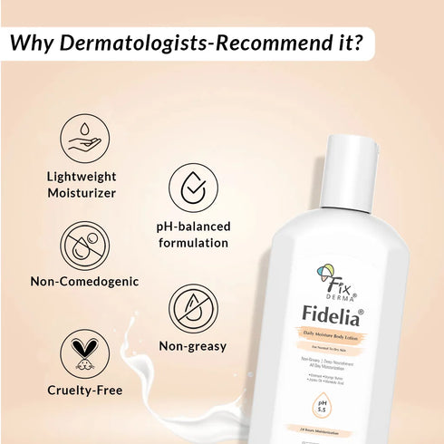 Fixderma Skincare Fidelia Daily Moisture Body Lotion