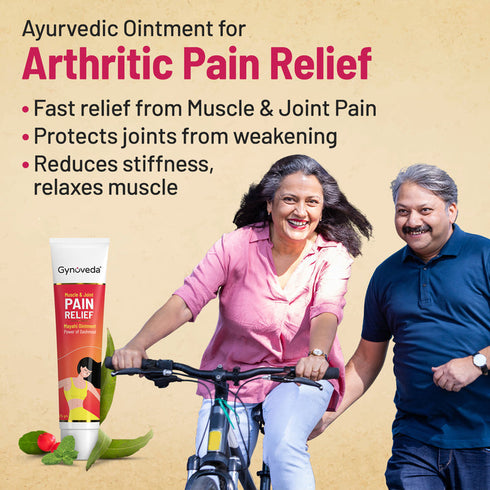 Gynoveda Calcium Vit D3 Tablets + Pain Relief Ointment