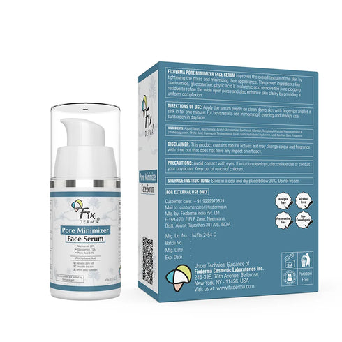 Fixderma Skincare Pore Minimizer Face Serum