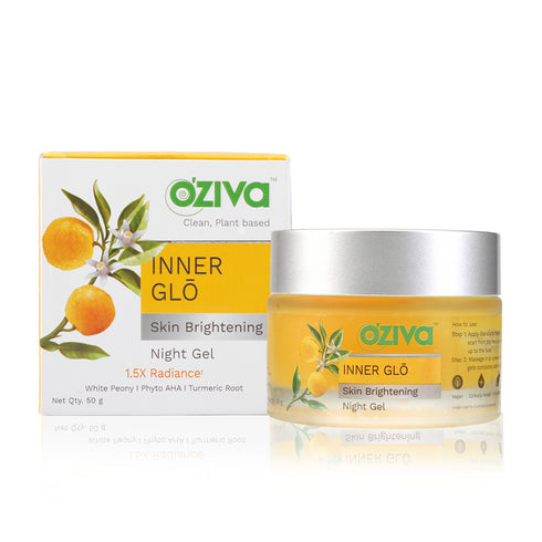 OZiva Inner GlÅ Skin Brightening Night Gel 50g