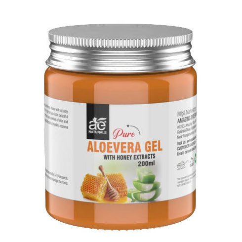 Ae Naturals Pure Aloevera Gel With Honey Extracts 200 ml