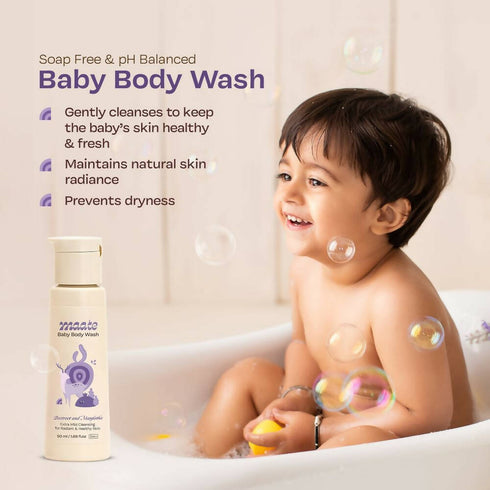 Maate Baby Daily Cleansing Combo Baby Body Wash & Baby Shampoo 250ml each