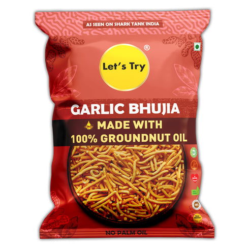 Let's Try Garlic Bhujia