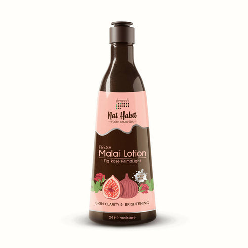 Nat Habit Fresh Fig Rose Prima Light Malai Lotion