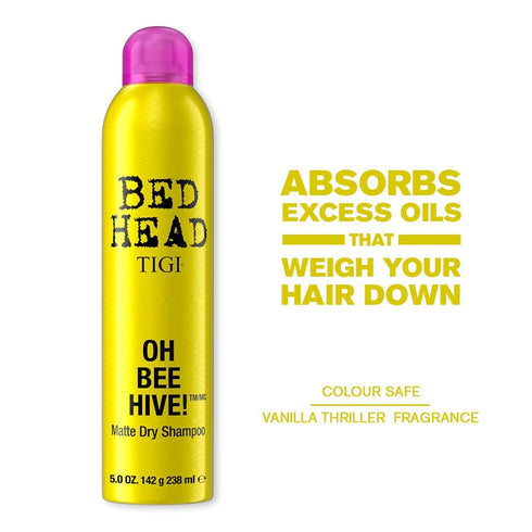 Tigi Bed Head Oh Bee Hive Matte Dry Shampoo 238ml