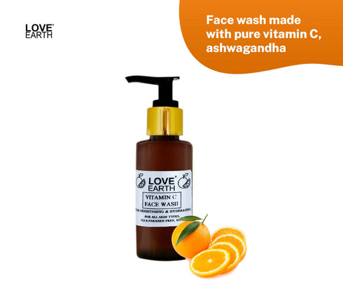 Love Earth Vitamin C Face Wash