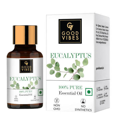 Good Vibes Eucalyptus 100% Pure Essential Oil 10ml