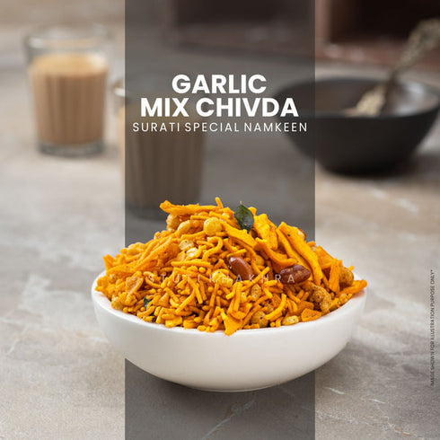 Stuti Khakhra Special Garlic Mix Chivda