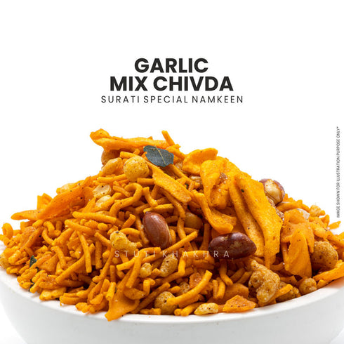 Stuti Khakhra Special Garlic Mix Chivda