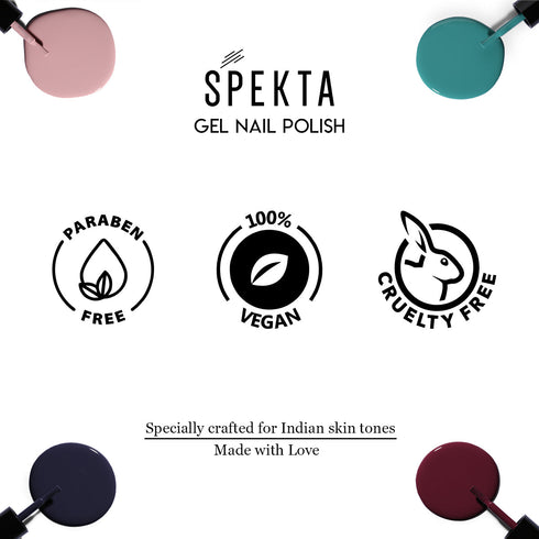 Spekta Gel Shine Nail Polish 08 Snatched Nude Brown