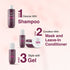 Innovist Curl Defining Kit |Shampoo | Leave in Conditioner | Gel