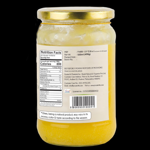 Praakritik Natural Desi Gir Cow A2 Ghee
