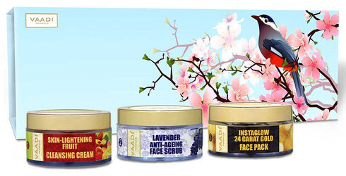 Vaadi Herbals Glamorous Glow Skin Care Herbal Gift Set