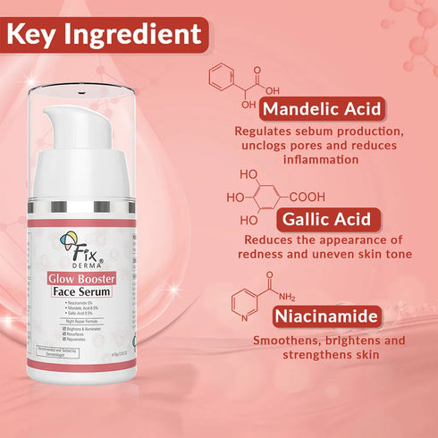 Fixderma Skincare Glow Booster Face Serum