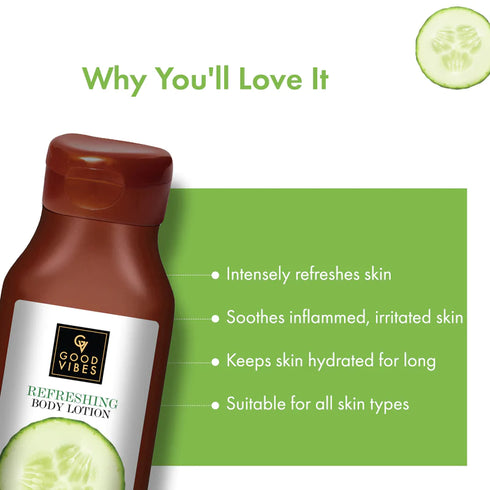 Good Vibes Cucumber Refreshing Body Lotion 200ml