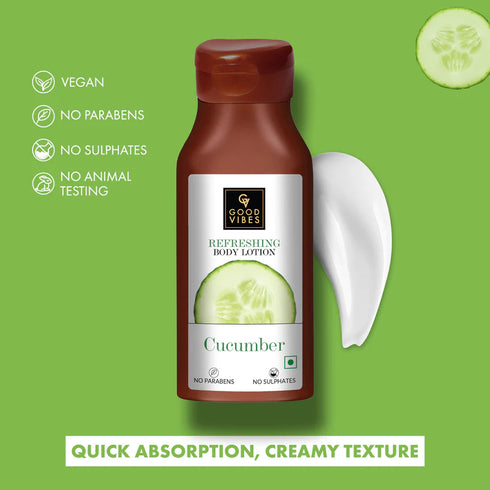 Good Vibes Cucumber Refreshing Body Lotion 200ml