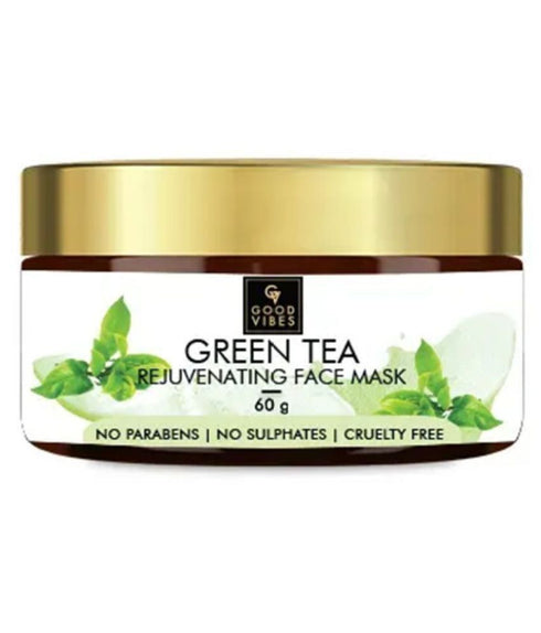 Good Vibes Green Tea Rejuvenating Face Mask