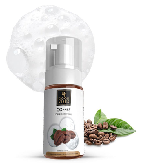 Good Vibes Coffee Foaming Face Wash 150ml