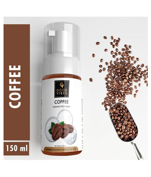 Good Vibes Coffee Foaming Face Wash 150ml