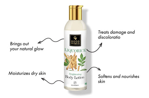 Good Vibes Liquorice Brightening Body Lotion 200ml
