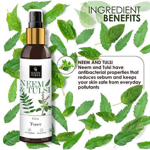 Good Vibes Neem & Tulsi Glow Toner 120ml
