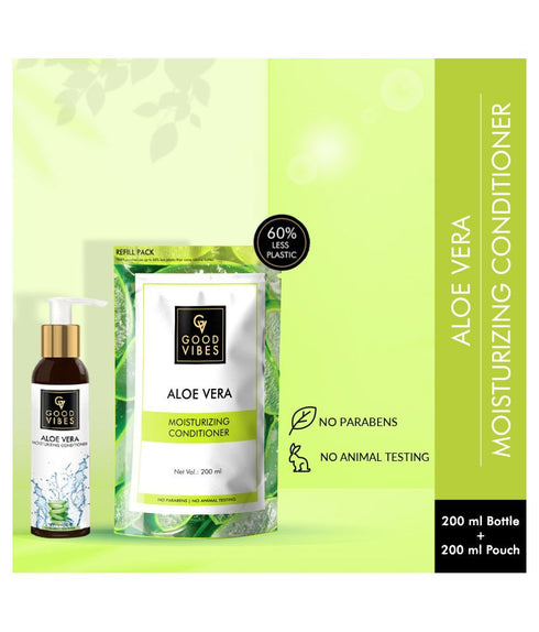 Good Vibes Moisturizing Conditioner - Aloe Vera 120ml