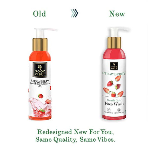 Good Vibes Gentle Care Face Wash - Strawberry 120ml