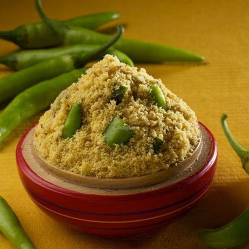 Athithigruha Foods Green Chilli Powder Oil