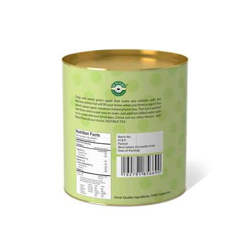 The Tea Planet Green Apple Sin Fruit Bubble Tea Premix
