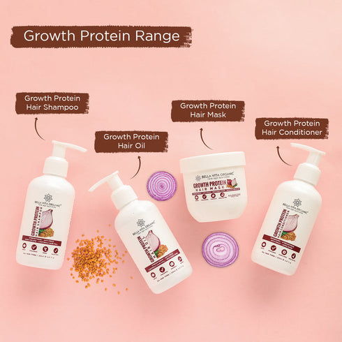 Bella Vita Organic Growth Protein Hair Masque 200g