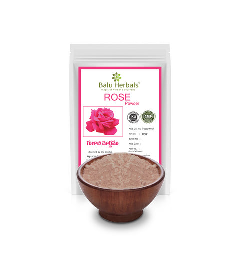 Balu Herbals Rose/ Gulabi Powder 100g