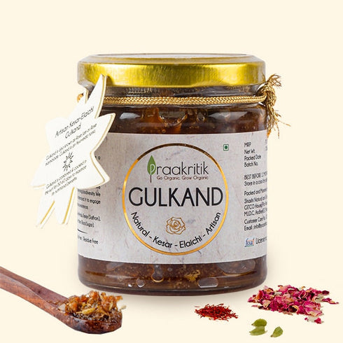 Praakritik Gulkand Natural Artisan Kesar Elaichi