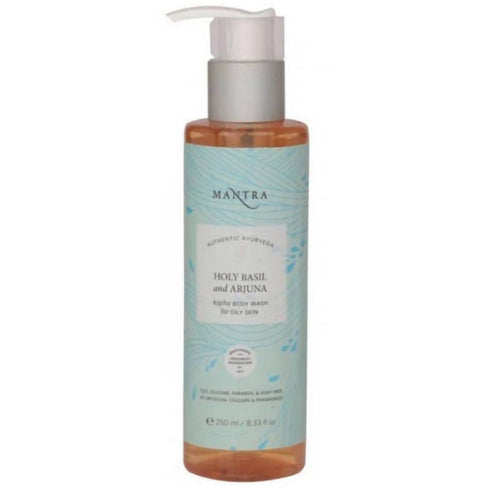 Mantra Herbal Holy Basil And Arjuna Kapha Body Wash For Oily Skin