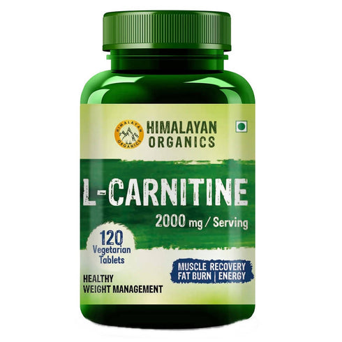 Himalayan Organics L Carnitine 2000mg|Serving Tablets