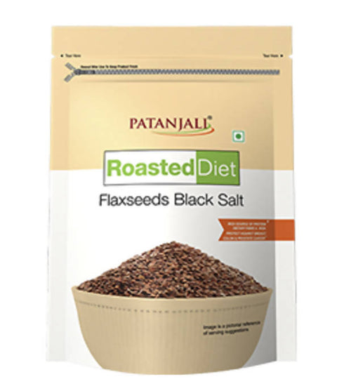 Patanjali Roasted Diet Faxseed Black Salt 150g