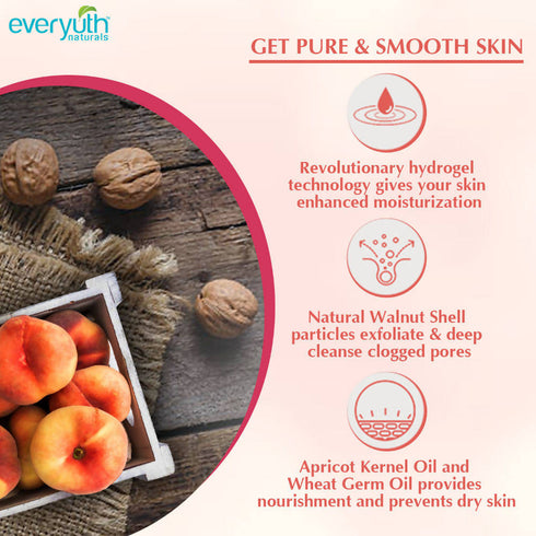 Everyuth Naturals Hydrating and Exfoliating Walnut Apricot Scrub