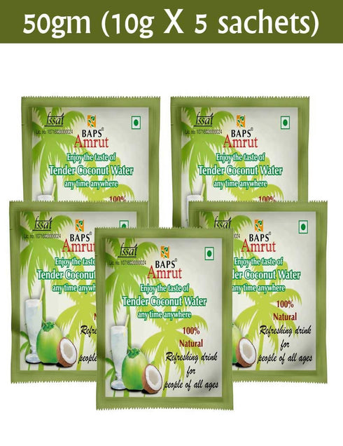 Baps Amrut Coconut Water Sachets