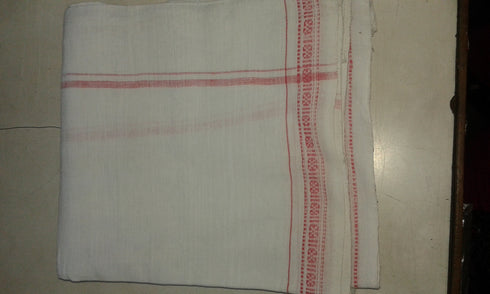 Lungi With Pink Color Lines