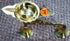Small Brass Harathi Set With Stand